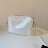 Bolsa de Maquillaje de Satén de Alta Gama con Pedrería Portátil de Almacenamiento Gran Capacidad Bolsa de Almacenamiento para Viajes Salidas Bolso de Mano Verano