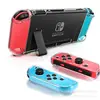 Funda Protectora Transparente con Purpurina para Switch Oled Funda con Purpurina para Switch Tipo Dividido Funda Protectora Glitter Lite