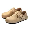 Nuevos zapatos Birkenstock de moda casual para aumentar la altura para todas las estaciones, cómodos, transpirables, de suela suave, superficie suave, zapatos para el día a día para hombres