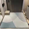 Tapete para Puerta de Entrada, de Alta Gama, Moderno y Simple, Tapete de Bucle para Entrada de Casa, Resistente a las Manchas y Fácil de Cuidar