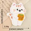 Parche de Bordado de Conejo de Peluche Autoadhesivo Original Dibujos Animados Accesorios para Ropa Decoración de Funda de Teléfono Parche de Tela en Stock