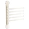 Porta Toallas Giratorio con Ventosa para Baño, Estante para Colgar en Pared sin Perforaciones, Barra de Toallas Multipolar para Baño, Barra Colgante para Toallas
