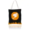 Bolsa Tote de Lona, Bolsa de Compras de Lona, Bolsa Tote de Lona da Moda para Homens e Mulheres, Bolsa Tote para Estudo