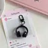Venta Caliente Transfronteriza Acrílico Gelatina Crema Frijol Dulce Auriculares DIY Joyería Forma de Auricular Colgante Collar Pendientes Producto Terminado~