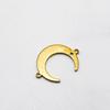 Accesorios de joyería de cobre para bricolaje, doble agujero para colgar, pendientes, collares, pulseras, colgantes de cuentas hechos a mano, venta directa de fábrica