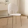 Cadeira de Jantar Nórdica de Madeira Maciça para Uso Doméstico, Cadeira de Mesa de Jantar Shell da Moda, Cadeira Minimalista Moderna de Luxo Leve com Encosto, Cadeira Sol Retrô