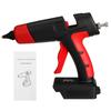 Pistola de cola quente elétrica de lítio Goopu, pistola de cola quente doméstica artesanal, pistola de cola quente de alta potência de grau industrial