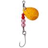 Composto Rotativo Lantejoulas Luya Fake Bait Remote Drop Metal Micro-objetos especiais para matar a boca de cavalo de água doce Cowed White Fish Fake Bait