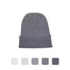 Nuevo Gorro de Punto Coreano Otoño e Invierno para Mujer Color Sólido Hilo Coreado con Volantes Gorro de Lana para Hombre y Mujer Versátil Gorro de Punto Ahora Aprobado