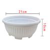 Macetas de Plástico para Suculentas y Cactus, Macetas Verdes para Jardinería en Casa, Macetas de Resina Engrosadas y Transpirables