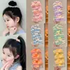 Lindos y Hermosos Scrunchies Infantiles para Niñas 2026 Nuevas Cuerdas para el Cabello de Color Dopamina Alta Elasticidad Accesorios para el Cabello No Dañinos
