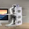 Soporte para Impresora de Etiquetas de Envío, Portaeiquetas Electrónico Multicapa, Estante de Almacenamiento para Etiquetas de Comercio Electrónico y Mensajería
