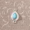 Nuevo Pasador Ovalado de Cristal Incrustado Tocados Accesorios de Joyería DIY Colgante para Cinturón Ropa