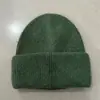 Nuevo Gorro de Punto de Pelo de Conejo 2026 en Rojo Rosa para Otoño e Invierno, Gorro de Lana para Mujer, Venta al por Mayor de Fábrica en Stock
