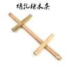 Brochetas de Madera de 45 cm de Largo para Asar Lechón, Soporte para Panceta de Cerdo, Palitos de Madera para Asar, Suministros para Barbacoa