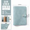 A6 transfronterizo japonés y coreano linda chica corazón Libro cuero suave cuaderno de hojas sueltas bloc de notas de hojas sueltas multifuncional