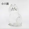 Pingente Bola de Pelo de Gato Popular Transfronteiriço Cápsula Transparente de Pelo de Pet Chaveiro Pingente de Bolsa Gashapon Presente Comemorativo
