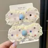 Adesivos divertidos de franja lateral de desenho animado para crianças, novo estilo 2026, fofos e sem costura, perfeitos para outono e inverno, acessórios de cabelo doces e charmosos