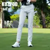 Pgm Ropa de Golf para Hombre Primavera y Verano Pantalones Largos Pantalones Deportivos Cintura Elástica Pantalones Deportivos Inferiores