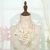 Nuevo Bufanda Creativa de Gasa de Seda de Hielo para Mujer, Bufanda Multifuncional para el Cuello, Accesorio de Moda Floral, Flor de Mano para Baile de Cuadrilla