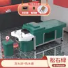 Cama de Lavado de Cabello Tailandesa, Cama Especial para Masaje Terapia de Cabeza de Salón de Belleza, Cama de Lavado de Cabello con Temperatura Constante, Lavabo de Cerámica con Fumigación y Circulación de Agua