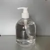 Venta de fábrica juego de botellas de gel antibacterial de 500 ml botella de gel antibacterial con cabeza de bomba botella de gel antibacterial bienvenido a comprar