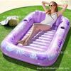 Cama flotante inflable transfronteriza Piscina de spa Piscina flotante al aire libre Piscina tipo balsa Piscina para césped de adultos Cama de agua con respaldo Cama reclinable