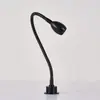 Foco de Tubo Flexible LED Montado en Superficie con Tubo Curvo para Exhibición de Joyería, 1W/3W Pequeño Alta Reproducción Cromática