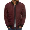 Nueva Chaqueta de Algodón para Hombre Otoño e Invierno 2026, Abrigo Juvenil con Cuello Alto, Chaqueta de Algodón Gruesa Casual Talla Grande