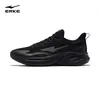 Zapatillas deportivas Lingkong Hongxing Erke, nuevas zapatillas de running de malla para hombre para verano, zapatillas amortiguadoras para commuting y trotar con suelas blandas