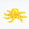 Pulpo Calamar Articulado Impreso en 3D Pulpo Realista Juguete para Niños Modelo Animal Figura Adorno
