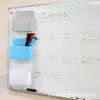 Porta-bolígrafos Magnético Universal para Enseñanza y Oficina, Tubo de Almacenamiento de Papelería de Plástico ABS, Multifuncional para Materiales de Graffiti y Dibujo