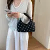 2026 Verano Nuevo Diseño Sentido Retro Bolso de Mano Bolso Dumpling Moda Femenina Lunares Bolso de Hombro Cruzado Individual Bolsos de Mujer al por Mayor