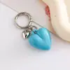 Llavero con Forma de Corazón de Nuevo Estilo Transfronterizo DIY Colorido Creativo Colgante Decorativo para Bolsos y Botellas de Agua de Pareja Venta al por Mayor