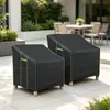 Fundas para sillas de patio Amazon transfronterizas, impermeables y resistentes al sol, fundas para sillas de jardín de alta resistencia, fundas impermeables para muebles de exterior