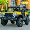Novo carrinho elétrico infantil com quatro rodas, veículo off-road com controle remoto, carrinho de brinquedo para bebês e crianças.
