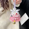 Kit de Materiales para Adorno de Árbol de Navidad, Corona de Navidad, Palitos Retorcidos, Decoración Colgante DIY de Copo de Nieve para Coche, Una Pieza