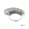 [Un Lote] Anillo Medidor de Anillos Herramienta de Cribado de Tallas de Anillos 0-13 Código US Código Inglés Comercio Exterior