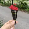 Buquê de Dia dos Namorados com caixa de presente buquê mini buquê rosas de sabão buquê de girassol fabricantes