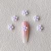 Nuevas Joyas para Uñas Estilo Japonés Joyería para Uñas Estilo Japonés y Coreano Resina Fresca de Plumeria Decoración para Uñas Flor de Cinco Pétalos Joyería diy