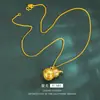 Colgante de Calabaza de Dinero Chapado en Oro Cobre Arena Dorada Vietnamita Diamante Colgante Abrible Nicho Exquisito Todo-partido Joyería para Mujeres