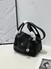 2026 Bolso Lindy Auténtico de Cuero Bolso para Mujer Bolso de Médico Bolso de Mano Bolso Cruzado al Hombro Bolso Caja de Medicina Tipo Almohada Retro Europeo y Americano