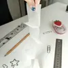 Notas Adhesivas Deslizables Shushengji en Caja, Notas Adhesivas Semiadhesivas Perladas de Alta Definición, Etiquetas para Corrección de Errores, Pegatinas de Notas de Alta Calidad