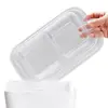 Tazón Desechable Perezoso Anti-Hormigas Dos en Uno Portátil para Exteriores Tazón de Agua Potable y Arroz Tazón para Perros y Gatos Mascotas