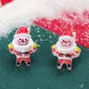 Serie Navideña Adornos para Uñas Papá Noel Muñeco de Nieve Reno Árbol de Navidad Caja de Regalo Armadura para Árbol Funda para Teléfono Móvil Adornos