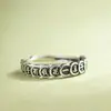 Anillo Sencillo Estilo Vintage de Plata S925 Rey Ciervo Dorado para una Vida de Riqueza - Anillo de Celebridad de Internet de Tiktok para Mujer
