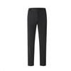Pantalones de seda brillante para hombre, rectos, de negocios, negros, ajustados, informales, de vestir, novedad