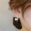 Pendientes Rectangulares de Perlas Microincrustadas Estilo Coreano para Mujer Diseño Único Lujo Ligero Exquisitos Versátiles Pendientes Pendientes Al por Mayor