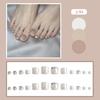 J81-120 uñas de los pies color sólido diamante de imitación para chicas calientes elegantes nacarado usando láminas de uñas láminas de uñas postizas terminadas al por mayor