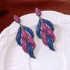 Brincos Vintage de Prata com Zircônia em Forma de Gota d'Água, Artesanato Europeu e Americano Robusto, Brincos de Alta Qualidade, Acessórios de Orelha Exquisitos de Luxo Leve para Mulheres